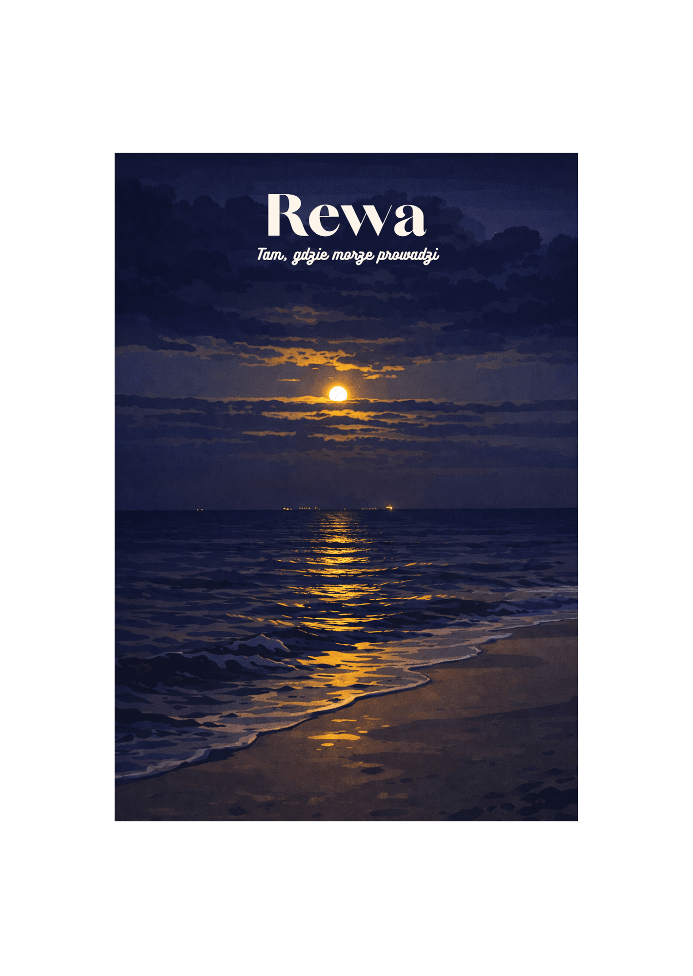 Pocztówka Rewa – Tam, gdzie morze prowadzi