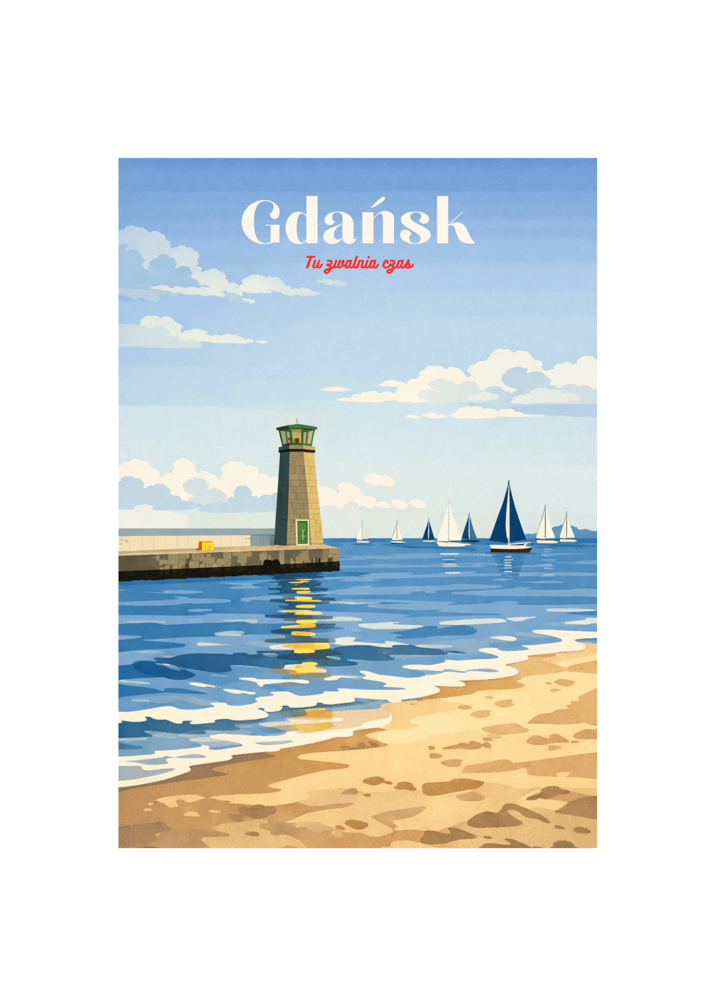 Pocztówka Gdańsk – Tu zwalnia czas